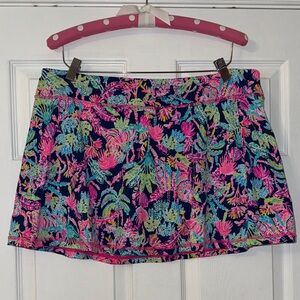 Lilly Pulitzer Luxletic Seen and Herd Aila Skort